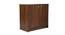 merol engineered wood shoe rack (Columbian Walnut Finish) by Urban Ladder - - 