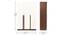marson engineered wood wardrobe (Three Door, Frosty White & Columbian Walnut Finish) by Urban Ladder - Dimension - 987206