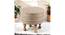 Louisville Acacia Wood Parisian Round Pouf Stool in Multicolour (Multi) by Urban Ladder - - 