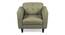 Tyler Solid Wood Contemporary 1+1 Seater Sofa Chairs (Green) by Urban Ladder - - 