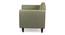 Tyler Solid Wood Contemporary 1+1 Seater Sofa Chairs (Green) by Urban Ladder - - 