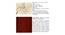 Kingston Sheesham Wood Accent 4 Seater Dining Table Set with (HONEY Finish) by Urban Ladder - - 