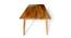 Oakmont Sheesham Wood Mid Century 4 Seater Dining Table Set with (Teak Finish) by Urban Ladder - - 