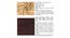 Oakmont Sheesham Wood Accent 4 Seater Dining Table Set with DARK WALNUT (Dark Walnut Finish) by Urban Ladder - - 
