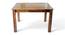 Oakmont Sheesham Wood Accent 6 Seater Dining Set with TEAK FINISH (Teak Finish) by Urban Ladder - - 