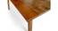 Oakmont Sheesham Wood Mid Century 4 Seater Dining Table Set with (Teak Finish) by Urban Ladder - - 