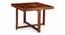 Kingston Sheesham Wood Accent 4 Seater Dining Table Set with NATURAL Teak (Natural Teak Finish) by Urban Ladder - - 