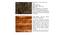 Kingston Sheesham Wood Accent 4 Seater Dining Table Set with TEAK (Teak Finish) by Urban Ladder - - 