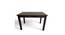 Oakmont Sheesham Wood Accent 4 Seater Dining Table Set with DARK WALNUT (Dark Walnut Finish) by Urban Ladder - - 