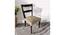 Newport Sheesham Wood Accent Dining Chair in Beige Mossy Fabric Cushioning with DARK WALNUT FINISH (Beige, Dark Walnut Finish) by Urban Ladder - Dimension - 987649