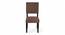 Newport Sheesham Wood Accent Set of 2 Dining Chairs in Taupe Brown Velvet Upholstery with EXTRA DARK MAHAGONY FINISH (Brown, Dark Mahogany Finish) by Urban Ladder - - 