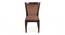 Newport Sheesham Wood Accent Set of 2 Dining Chairs in Taupe Brown Velvet Upholstery with PROVISIONAL TEAK FINISH (Brown, PROVINCIAL TEAK Finish) by Urban Ladder - - 