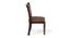 Newport Sheesham Wood Accent Set of 2 Dining Chairs in Taupe Brown Velvet Upholstery with PROVISIONAL TEAK FINISH (Brown, PROVINCIAL TEAK Finish) by Urban Ladder - - 