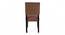 Newport Sheesham Wood Accent Set of 2 Dining Chairs in Taupe Brown Velvet Upholstery with EXTRA DARK MAHAGONY FINISH (Brown, Dark Mahogany Finish) by Urban Ladder - - 