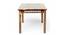 Oakmont Sheesham Wood Accent 6 Seater Dining Table Set with TEAK FINISH (Teak Finish) by Urban Ladder - - 