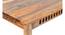 Oakmont Sheesham Wood Accent 6 Seater Dining Table Set with TEAK FINISH (Teak Finish) by Urban Ladder - - 