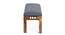 Oakmont Sheesham Wood Accent 6 Seater Dining Table Set with TEAK FINISH (Teak Finish) by Urban Ladder - - 