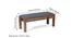 Oakmont Sheesham Wood Accent 6 Seater Dining Table Set with TEAK FINISH (Teak Finish) by Urban Ladder - Dimension - 987722
