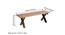 Rosslyn Sheesham Wood Mid Century 4 Seater Dining Table Set with TEAK (Teak Finish) by Urban Ladder - Dimension - 987723