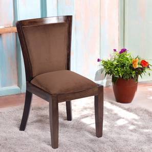Newport Solid Wood Dining Chair set of 1 in Provincial Teak Finish-image-45