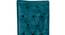 Oliver Sheesham Wood Accent Set of 2 Dining Chairs in Turquoise Sea Velvet Upholstery with SILVER FINISH (Blue, Silver Finish) by Urban Ladder - - 