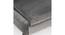 Rosslyn Sheesham Wood Accent Set of 2 Dining Chairs in Iron Grey Velvet Upholstery with EXTRA DARK MAHAGONY FINISH (Grey, Dark Mahogany Finish) by Urban Ladder - - 