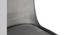 Rosslyn Sheesham Wood Accent Set of 2 Dining Chairs in Iron Grey Velvet Upholstery with EXTRA DARK MAHAGONY FINISH (Grey, Dark Mahogany Finish) by Urban Ladder - - 