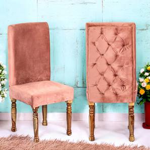 ikiriya Rosslyn Solid Wood Dining Chair set of 2 in Teak Finish-picture-35