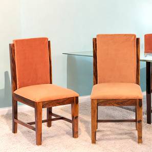 ikiriya Rosslyn Solid Wood Dining Chair set of 2 in Pine Finish-picture-17