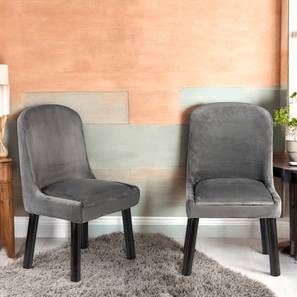 Dining Set In Hyderabad Design Rosslyn Solid Wood Dining Chair set of 2 in Dark Mahogany Finish