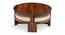 Nashville Sheesham Wood Accent Coffee Table Set with 4 Stools in NATURAL TEAK FINISH (Natural Teak Finish) by Urban Ladder - - 
