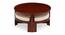 Nashville Sheesham Wood Accent Coffee Table Set with 4 Stools in HONEY FINISH (HONEY Finish) by Urban Ladder - - 