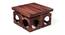 Nordic Sheesham Wood Accent Coffee Table Set with 4 Stools in PROVISIONAL TEAK FINISH (PROVINCIAL TEAK Finish) by Urban Ladder - - 