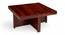 Blane Sheesham Wood Accent Coffee Table Set with 4 Stools in HONEY FINISH (HONEY Finish) by Urban Ladder - - 