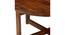 Nashville Sheesham Wood Accent Coffee Table Set with 4 Stools in NATURAL TEAK FINISH (Natural Teak Finish) by Urban Ladder - - 