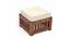 Palladio Sheesham Wood Accent Coffee Table Set with 4 Stools in NATURAL TEAK FINISH (Natural Teak Finish) by Urban Ladder - - 