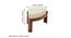 Nashville Sheesham Wood Accent Coffee Table Set with 4 Stools in NATURAL TEAK FINISH (Natural Teak Finish) by Urban Ladder - Dimension - 987918
