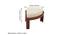 Nashville Sheesham Wood Accent Coffee Table Set with 4 Stools in HONEY FINISH (HONEY Finish) by Urban Ladder - Dimension - 987919
