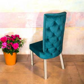 Oliver Solid Wood Dining Chair set of 1 in Silver Finish-image-34