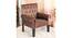 Arista Sheesham Wood Mid Century Lounge Chair (Brown) by Urban Ladder - Dimension - 987932