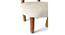 Westfield Sheesham Wood Mid Century Lounge Chair in Off White (Off White) by Urban Ladder - - 
