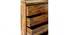 Elder Sheesham Wood Chest of Drawers in TEAK FINISH (Teak Finish) by Urban Ladder - - 