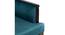 Arista Sheesham Wood Accent  Chair in Turquoise colour (Turquoise) by Urban Ladder - - 