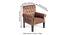 Arista Sheesham Wood Mid Century Lounge Chair (Brown) by Urban Ladder - Dimension - 988002