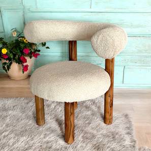 Lounge Chair in Off White Colour-image-23