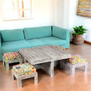 ikiriya Square Solid Wood Coffee Table in Multicolored Finish-picture-19