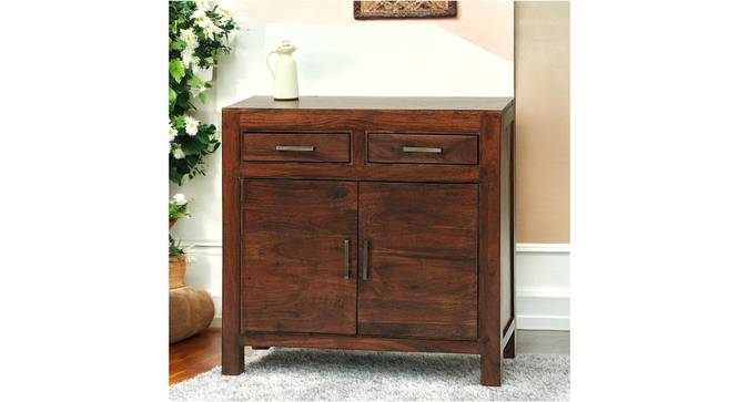 Elder Sheesham Wood Contemporary Cabinet in provisional teak finish (PROVINCIAL TEAK Finish) by Urban Ladder - - 