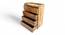 Elder Sheesham Wood Chest of Drawers in TEAK FINISH (Teak Finish) by Urban Ladder - - 
