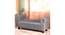 Queens Sheesham Wood Accent 2 Seater Couch / Bench with Storage in Iron (Grey Finish) by Urban Ladder - - 