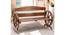 Oakmont Sheesham Wood Traditional 3 Seater Bench (Brown Finish) by Urban Ladder - - 